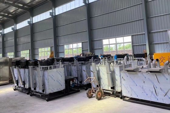 เครื่องทําความร้อนก่อนแบบเทอร์โมพลาสติกสําหรับน้ํามันแก๊ส ปริมาณ 1000kg หรือ 1500kg