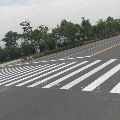 เครื่องหมายถนน thermoplastic อัตโนมัติสําหรับเส้นข้าม