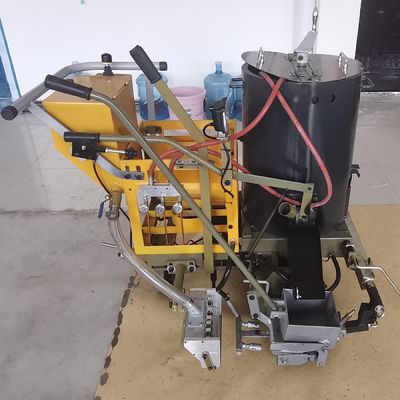 แบตเตอรี่ Deiving Thermoplastic Road Line Marking Machine อุปกรณ์การตัดเส้น