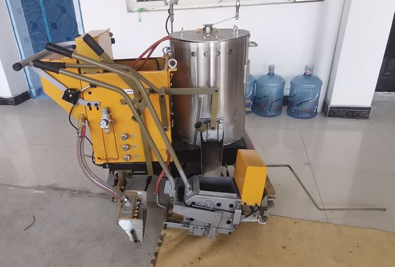 เครื่องตีเส้นจราจรเทอร์โมพลาสติกแบบใช้แบตเตอรี่