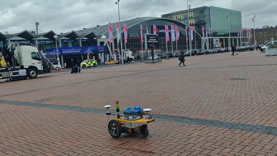 Road Line Premarking  Robot / Machine- Show On Intertraffic Amsterdam 2026