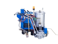 เครื่องเครื่องหมายถนนด้วยสายสั่นแบบเทอร์โมพลาสติก