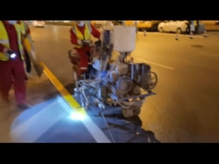 MMA + BPO 98:2 เครื่องฉีดเส้นทางเส้นลวดเครื่องหมายแห้งเร็วผสมภายนอก